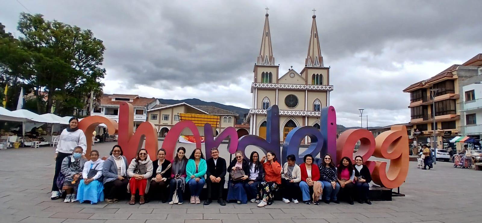 Consagradas en la plaza de Chordeleg