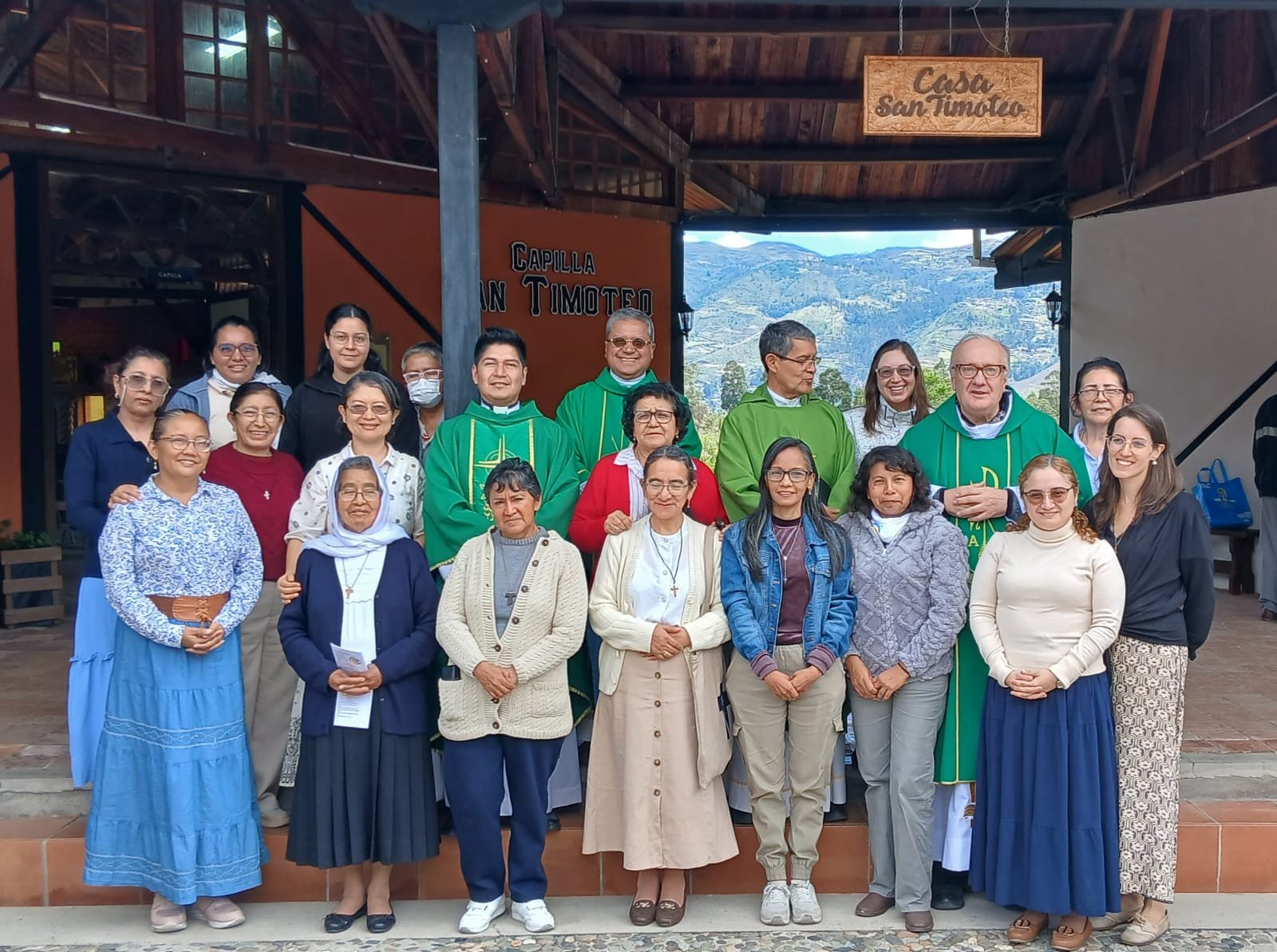 Consagradas del Ordo Virginum reunidas en el retiro